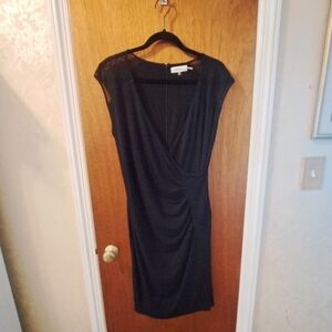 Black cocktail dress